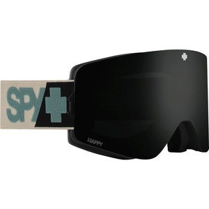 SPY Marauder Warm Grey - Happy Gray Green Black Mirror + Happy LL Persimmon Silver Mirror Snow Goggle Snow Goggles Spy 