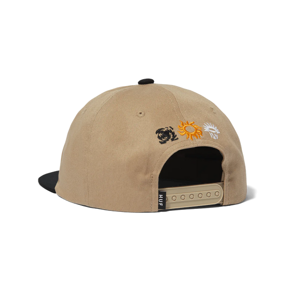 HUF Movement 6 Panel Snapback Hat - Freeride Boardshop