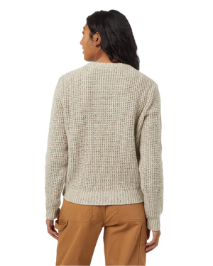 TENTREE Women's Highline Nep Crew Sweater Pale Oak Heather Nep Women's Sweaters Tentree 