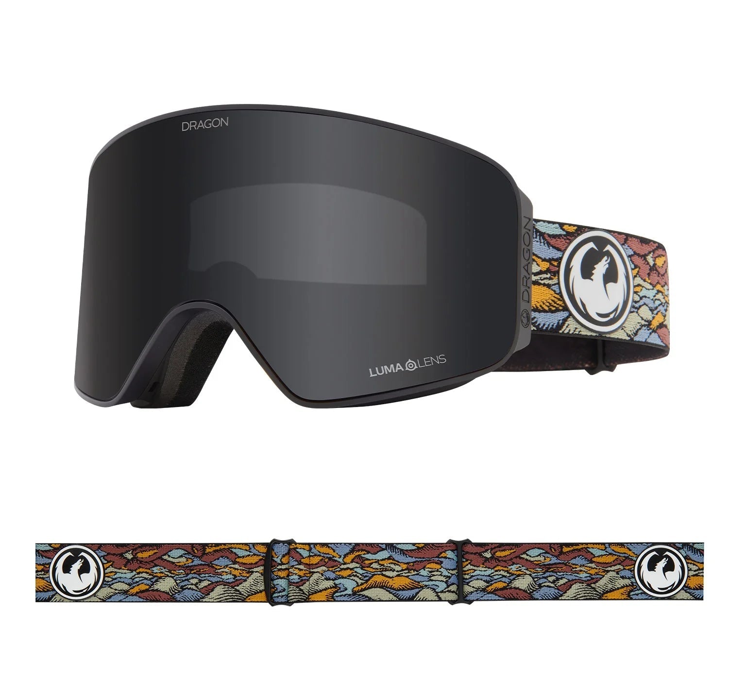 DRAGON NFX Mag OTG GiGi Ruf- Lumalens Dark Smoke Ion + Lumalens Light Rose Snow Goggles Snow Goggles Dragon 