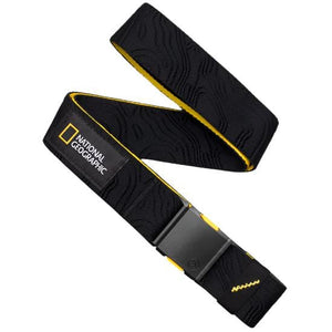 ARCADE National Geographic Belt Topo Black Men's Belts ARCADE 