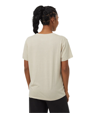 TENTREE Women's Autumn Flora T-Shirt Pale Oak / Meteorite Black Women's Short Sleeve T-Shirts Tentree 