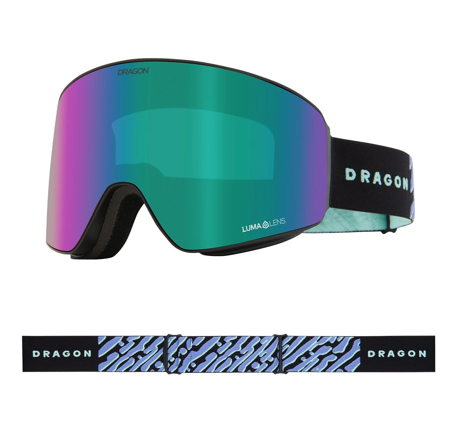 DRAGON PXV Coolwave - Lumalens Infared Celeste + Lumalens Amber Snow Goggle Snow Goggles Dragon 