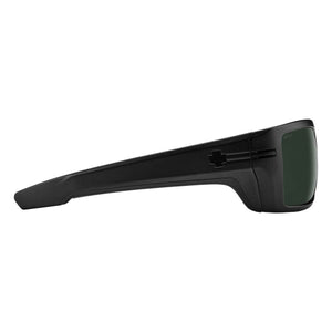 SPY Rebar ANSI Matte Black - Happy Boost Gray Green Polarized Sunglasses Sunglasses Spy 