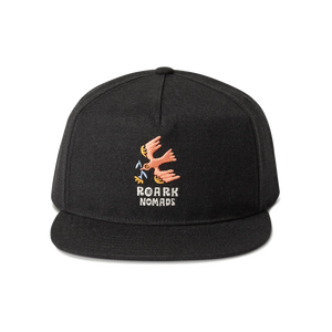 ROARK Station Snapback Hat Black/Enjoy Bird Men's Hats Roark Revival 