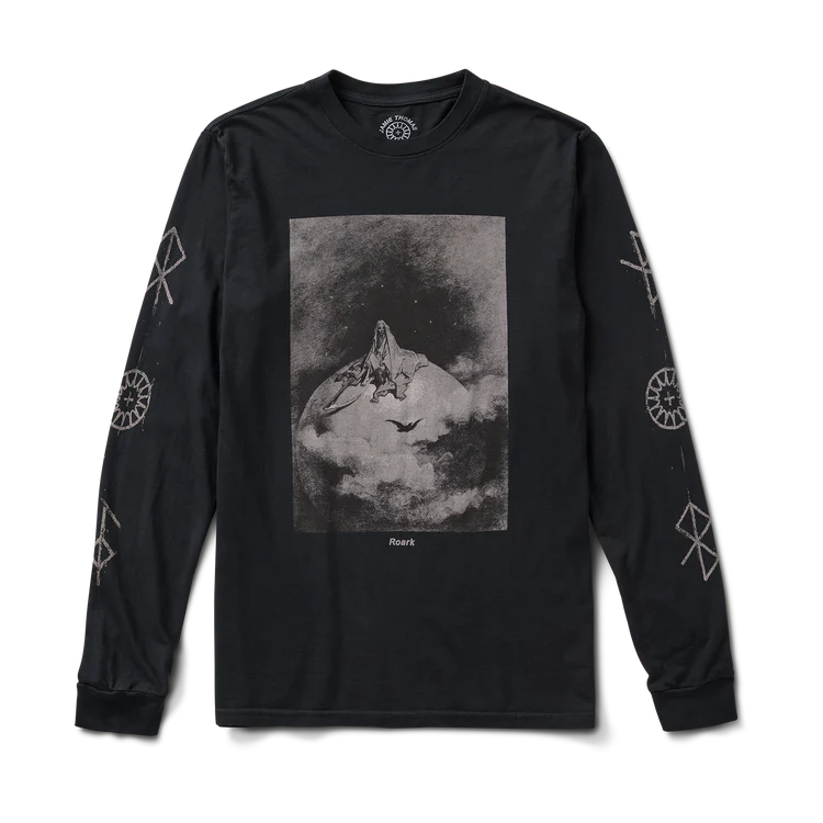 ROARK Jamie Thomas Long Sleeve T-Shirt Black Men's Long Sleeve T-Shirts Roark Revival 