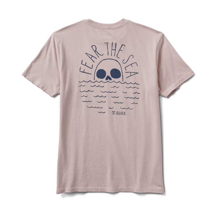 ROARK Fear The Sea T-Shirt Dusty Violet Men's Short Sleeve T-Shirts Roark Revival 