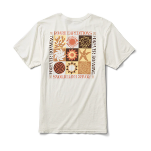 ROARK Expeditions Premium T-Shirt Mosaic Off White Men's Short Sleeve T-Shirts Roark Revival 