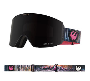 DRAGON RVX MAG OTG Bryan Iguchi - Lumalens Rose Gold Ion + Lumalens Midnight Snow Goggle Snow Goggles Dragon 