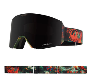 DRAGON RVX MAG OTG Predator - Lumalens Midnight Ion + Lumalens Rose Snow Goggle Snow Goggles Dragon 