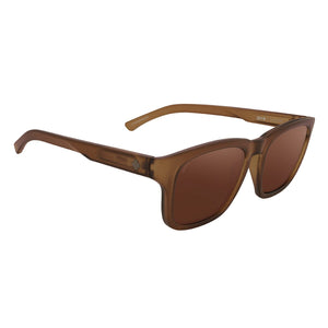 SPY Saxony Matte Translucent Brown - Happy Boost Bronze Polarized Sunglasses Sunglasses Spy 