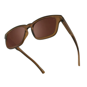 SPY Saxony Matte Translucent Brown - Happy Boost Bronze Polarized Sunglasses Sunglasses Spy 