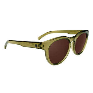 SPY Cedros Zach Miller Translucent Dark Green - Happy Dark Bronze Polarized Sunglasses Sunglasses Spy 