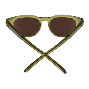 SPY Cedros Zach Miller Translucent Dark Green - Happy Dark Bronze Polarized Sunglasses Sunglasses Spy 