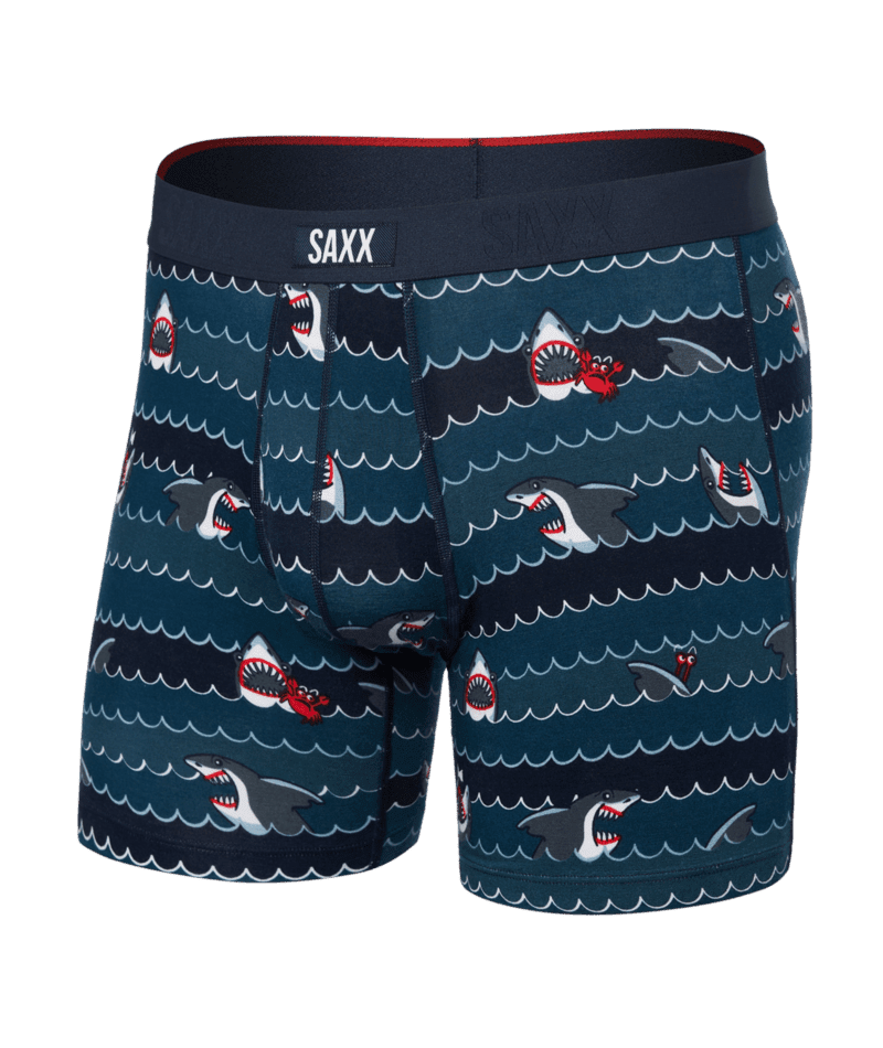 SAXX Vibe Xtra Boxer Brief Underwear Get Sharky Hurricane Freeride Boardshop