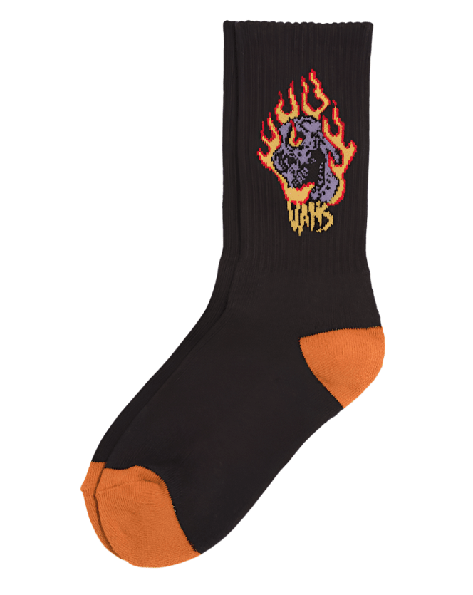 VANS Boy's Road Stop Crew Socks Purple Haze Youth Socks Vans 