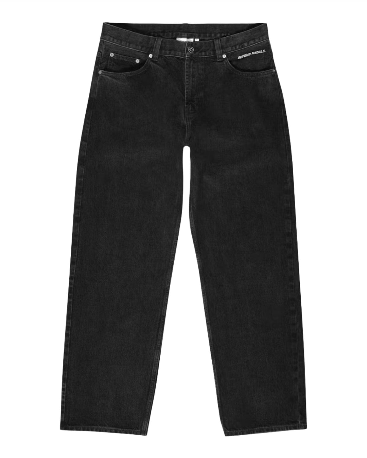 Loose Jeans - Black - Men