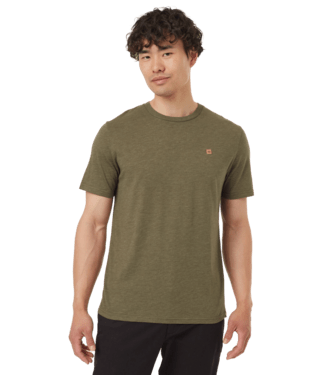 TENTREE TreeBlend Classic T-Shirt Olive Night Green Heather Men's Short Sleeve T-Shirts Tentree 