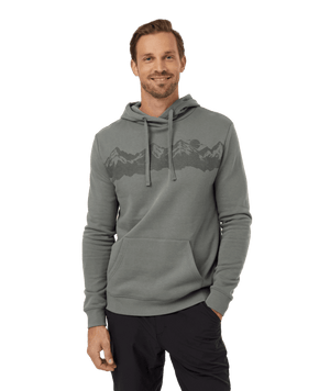 TENTREE Mountain Range Pullover HoodieMineral/Kambaba Men's Pullover Hoodies Tentree 