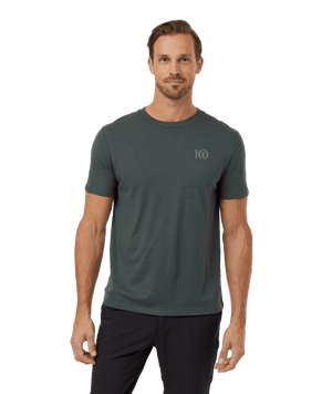 TENTREE TreeBlend Logo T-Shirt Urban Green/Mineral Men's Short Sleeve T-Shirts Tentree 