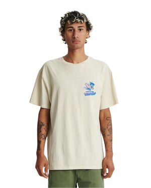 CRITICAL SLIDE Grom T-Shirt Bone Men's Short Sleeve T-Shirts The Critical Slide Society 
