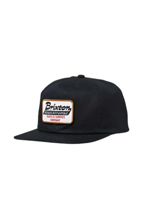 BRIXTON Township Netplus Snapback Hat Black Men's Hats Brixton 