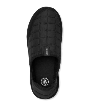 VOLCOM Recliner Slipper Black White Men's Skate Shoes Volcom 