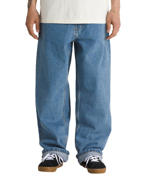 VANS Check-5 Baggy Denim Pants Stonewash/Blue Men's Pants Vans 