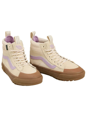 VANS Women's SK8-Hi MTE Shoes White/Purple Women's Winter Boots Vans 