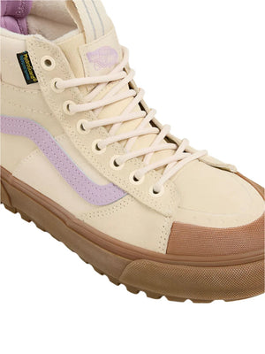 VANS Women's SK8-Hi MTE Shoes White/Purple Women's Winter Boots Vans 