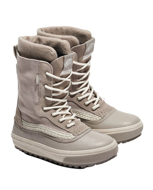 VANS Women's Standard Waterproof Snow MTE Boot Khaki Brown/Marshmallow Women's Winter Boots Vans 