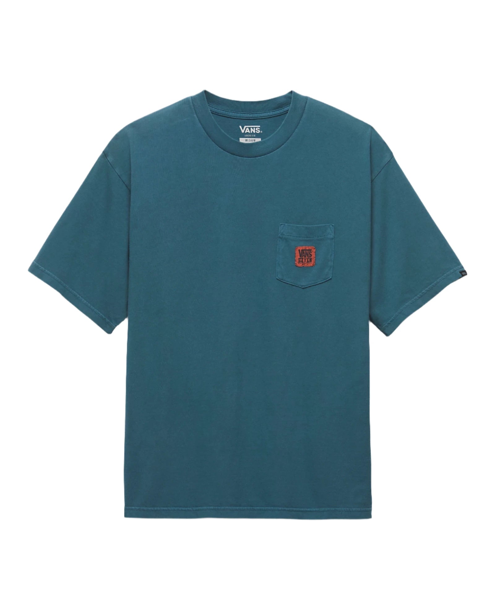 VANS MTE Crestline Pocket T-Shirt Stargazer Blue Men's Short Sleeve T-Shirts Vans 