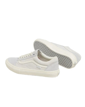 VANS Women's Skate Old Skool Shoes Grey/Marshmallow Women's Skate Shoes Vans 