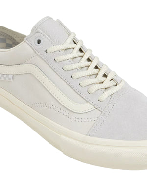 VANS Women's Skate Old Skool Shoes Grey/Marshmallow Women's Skate Shoes Vans 