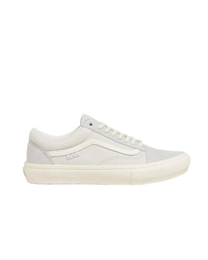 VANS Women's Skate Old Skool Shoes Grey/Marshmallow Women's Skate Shoes Vans 