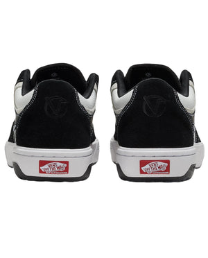 VANS Rowan 2 Shoes Black/White/Black Men's Skate Shoes vans 