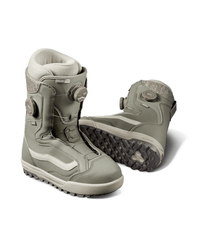 VANS Women's Encore Pro Snowboard Boots Khaki/White 2025 Women's Snowboard Boots Vans 