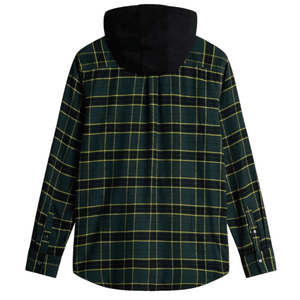 VANS Boy's Parkway II Flannel Shirt Green Gables/Black Boy's Long Sleeve Button Ups Vans 