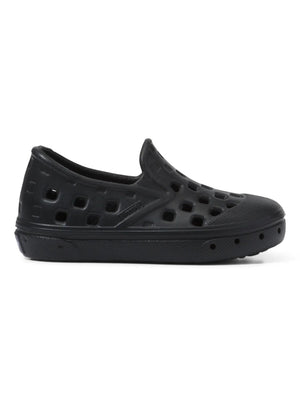 VANS Kids Slip-On TRK Shoes Black Youth Sandals Vans 