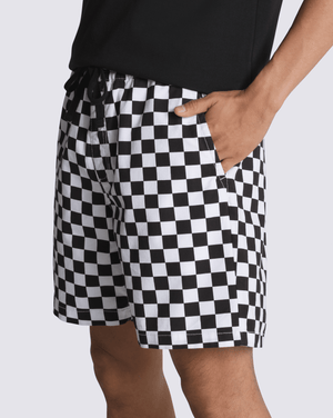 VANS Range Relaxed Elastic 18" Shorts Checkerboard Men's Walkshorts Vans 