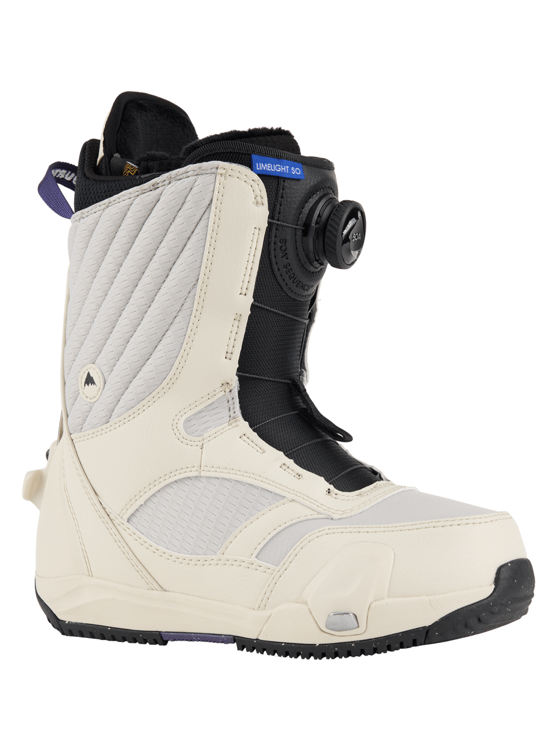 BURTON Women's Limelight Step On Snowboard Boots Stout White 2024 