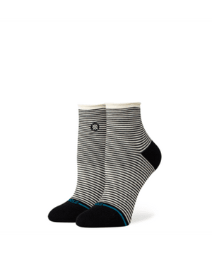 STANCE Women's Skelter Quarter Socks Black Women's Socks Stance 