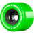 POWELL PERALTA Snakes Soft Slides 75A 66mm Green Longboard Wheels Longboard Wheels Powell Peralta 