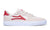 LAKAI York Shoes White/Red Suede Men's Skate Shoes Lakai 