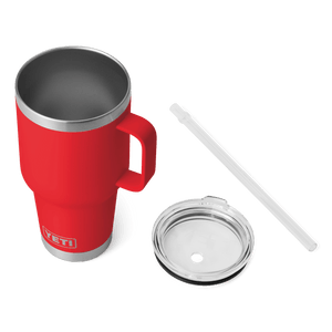 YETI Rambler 1 L Mug Rescue Red Home & Kitchen Yeti 