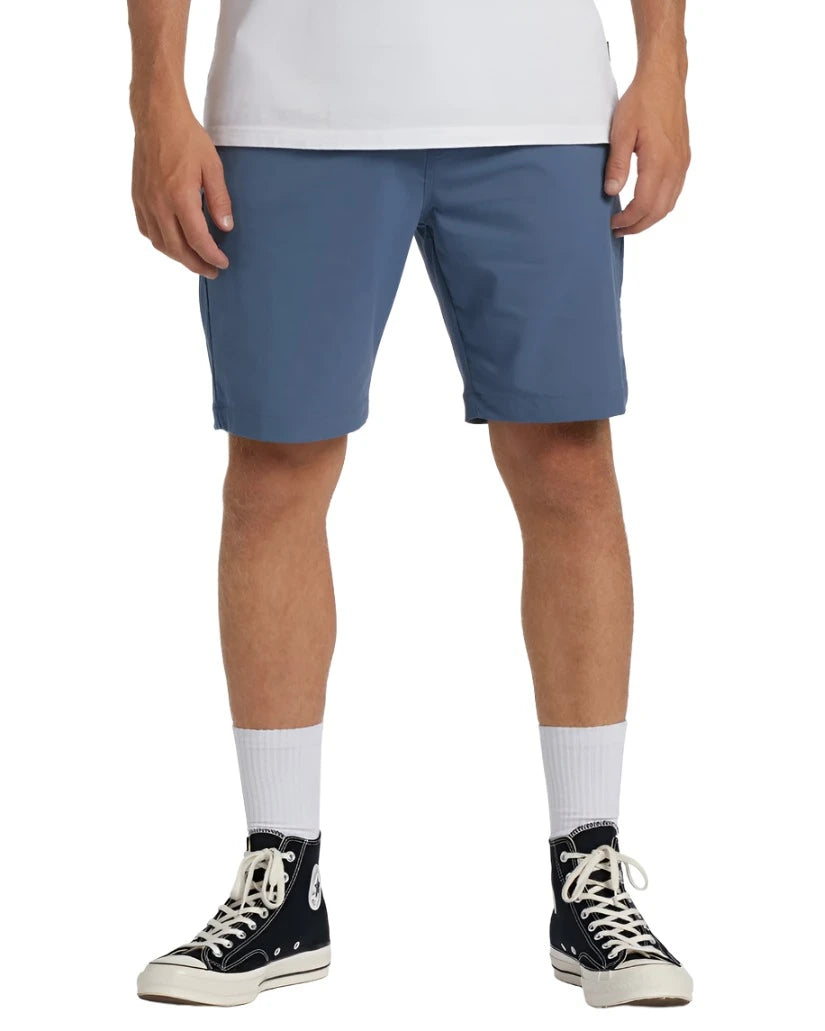 BILLABONG Surftrek Journey Hybrid Shorts Dusty Blue Men's Hybrid Shorts Billabong 