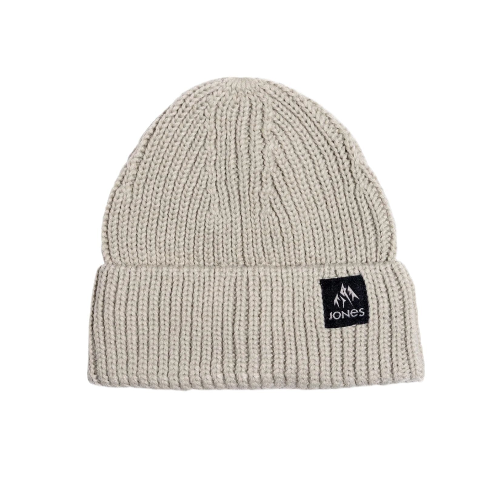 JONES Anchorage Beanie Smoke Grey Men's Beanies Jones Snowboards 