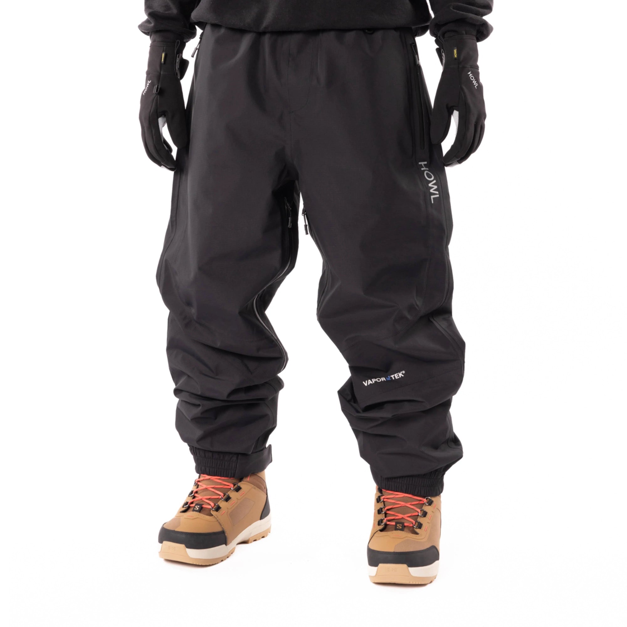 HOWL Shell Snowboard Pants Black 2025 Men's Snow Pants Howl 