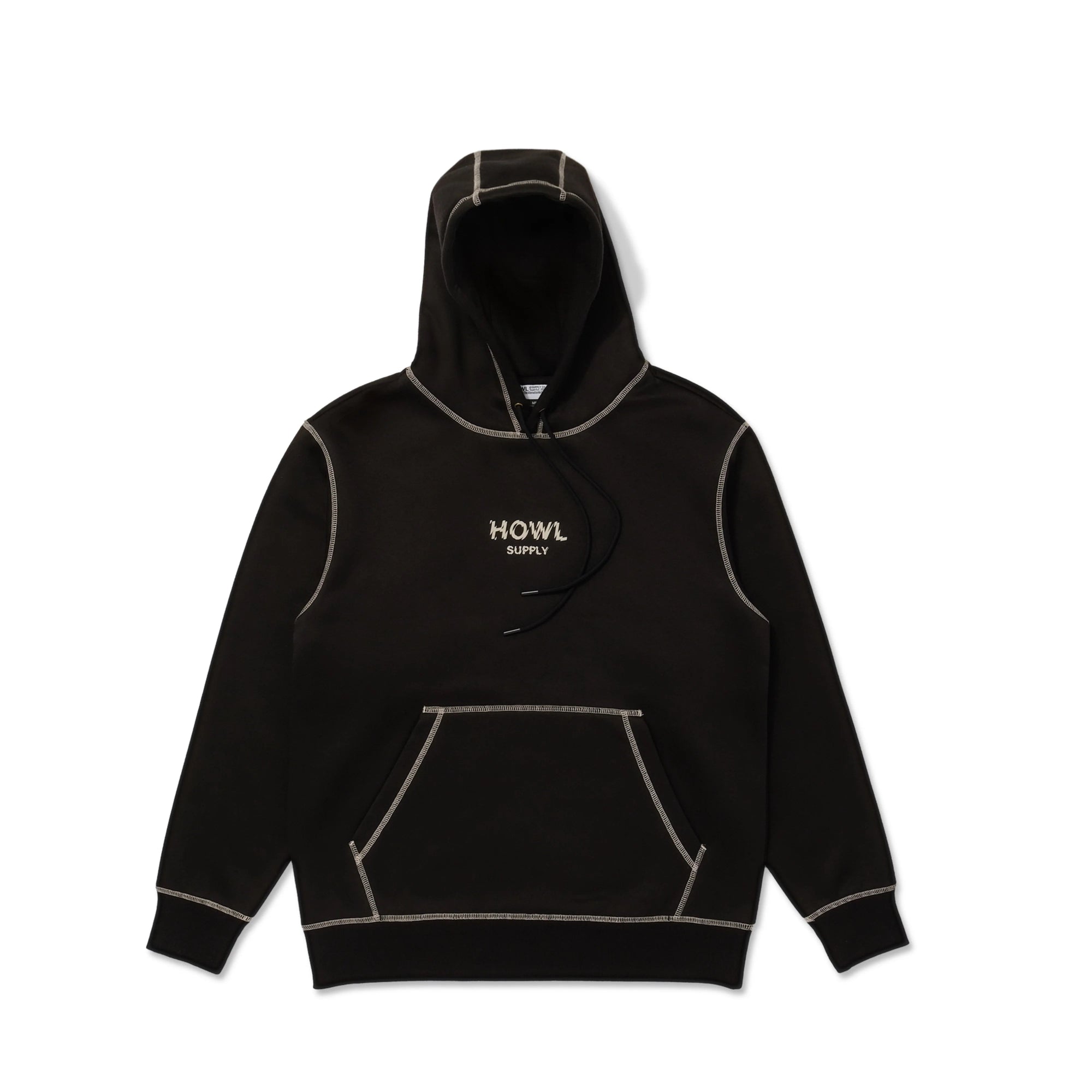 HOWL DWR Pullover Hoodie Black Men's Pullover Hoodies Howl 