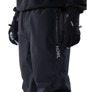 HOWL Shell Snowboard Pants Black 2025 Men's Snow Pants Howl 